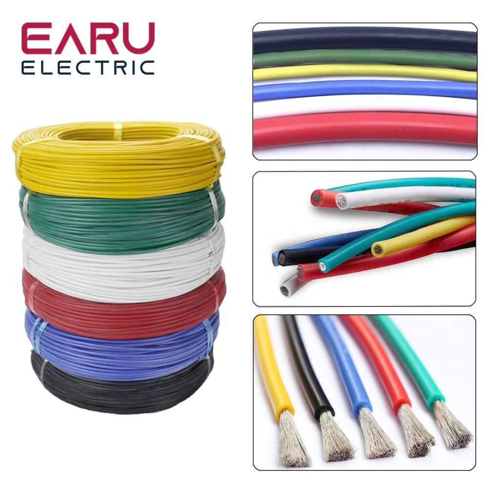 5Meters-Lot-Heat-resistant-Soft-Electrical-Silicone-Wire-Cable-8-10-12-14-16-18-20-2