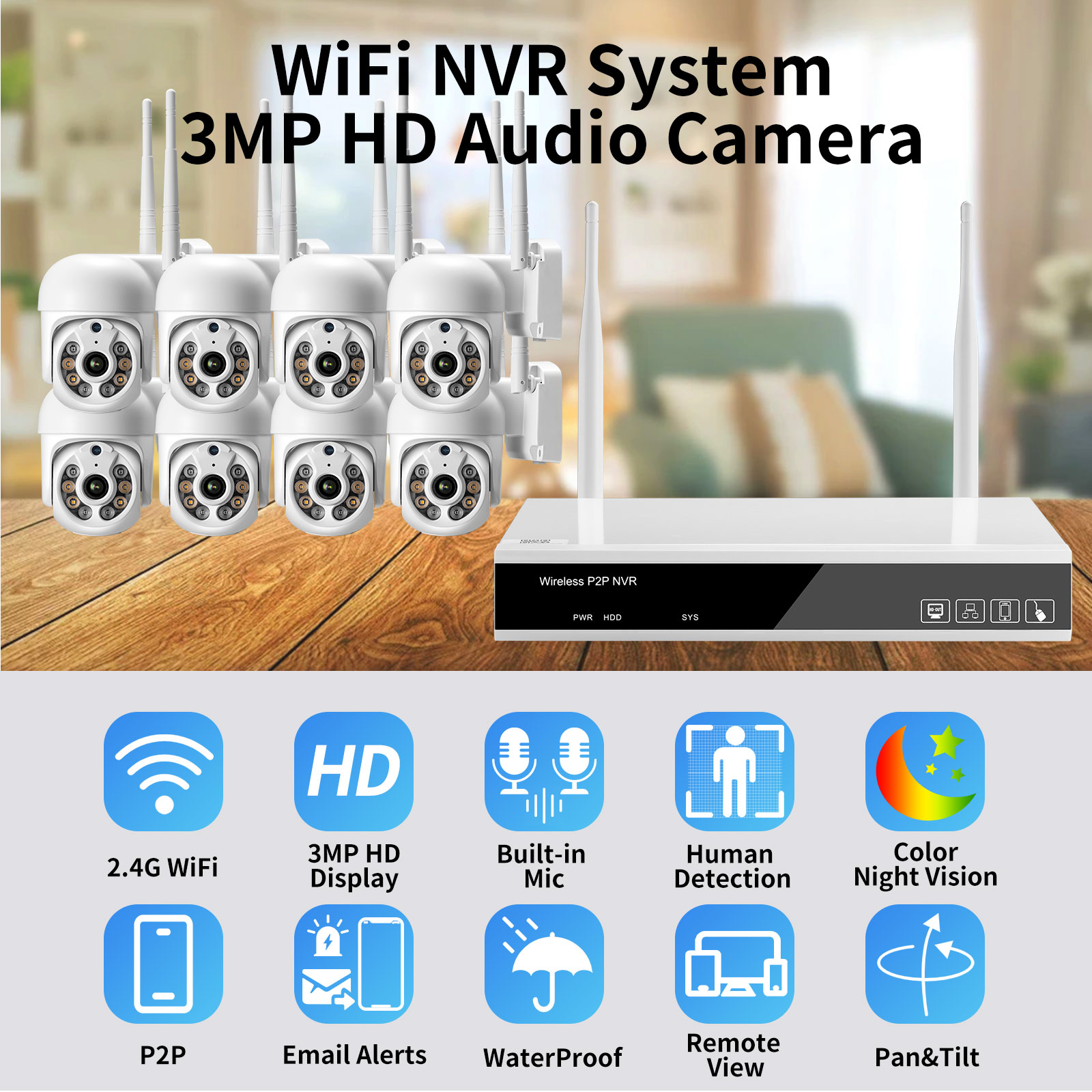AZISHN-H-265-3MP-HD-Wireless-CCTV-System-Two-Way-Audio-Waterproof-PTZ-WIFI-IP-Security-1