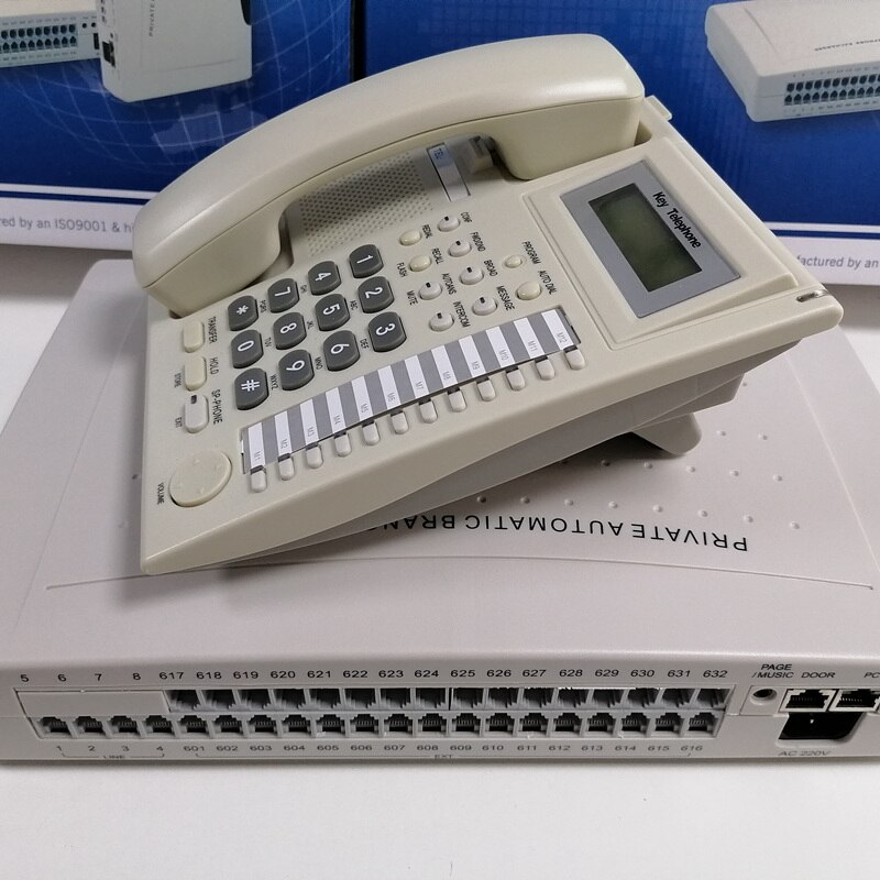 Advanced-Telephone-PBX-System-CP432-4-Landlines-and-32-Output-Extensions-with-a-Keyphone-as-the-2