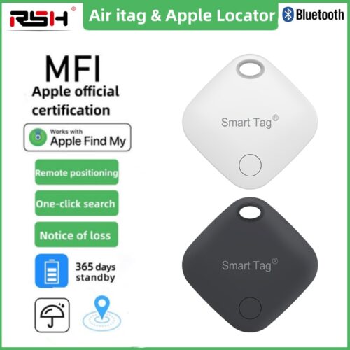 Genuine For Apple Find My Mini Smart Tracker GPS Reverse Track Lost Mobile Phone Pet Children IOS System Smart Air Tag Smart Tag