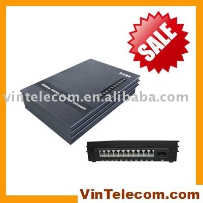 High quality VinTelecom SV308 telephone system 3 in and 8 out office phone system / Mini PABX / PBX - Hote sell